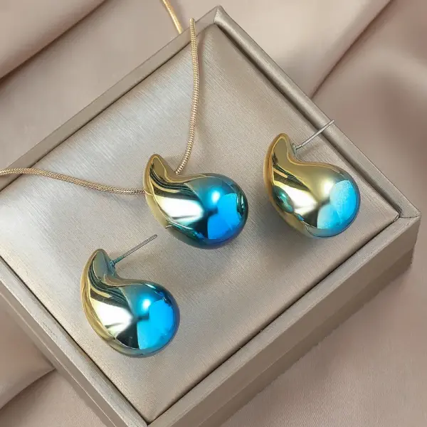 Droplets - Blue