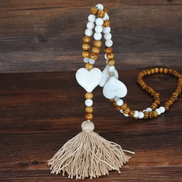 Wonderfully Wooden - Double Hearts