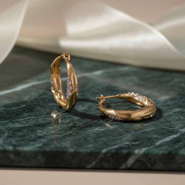 Love Me Some Hoops - Rhinestone