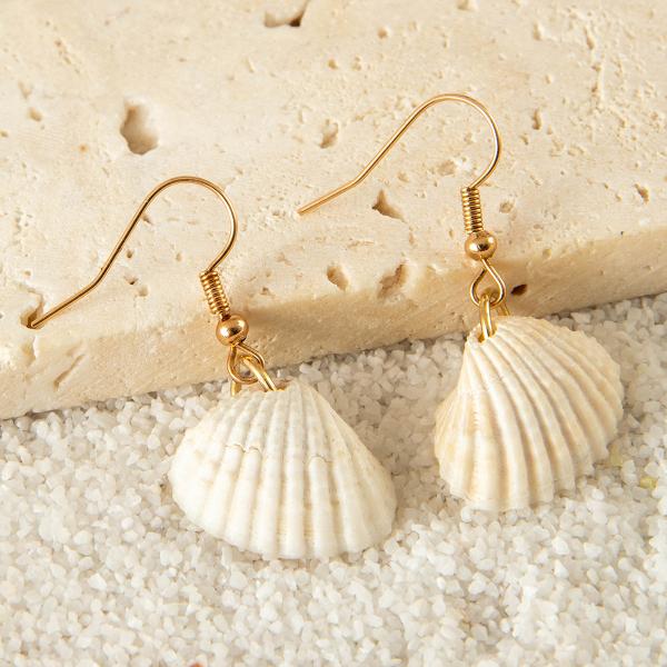 Callico Scallop Shell - White