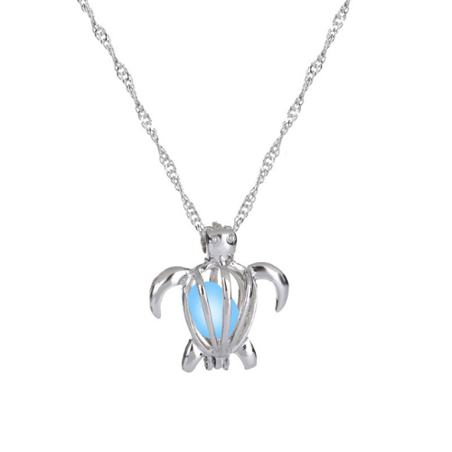 Glow Turtle Glow - Silver