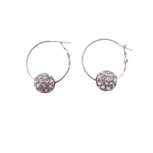 Hoops & Gems - Rhinestone
