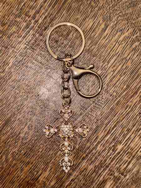 Large Cross- Rhinestone