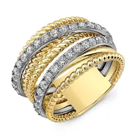 Around About - Multi Metal Size 8
