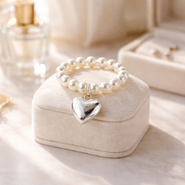 Mom's Heart - Pearls