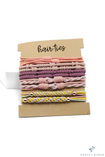 Woven Wanderlust - Bracelet/Hair Tie Set