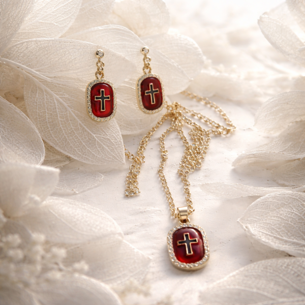 Sunday Blessings - Gold Red