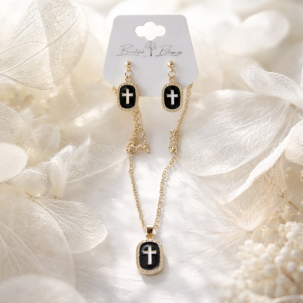 Sunday Blessings - Gold Black