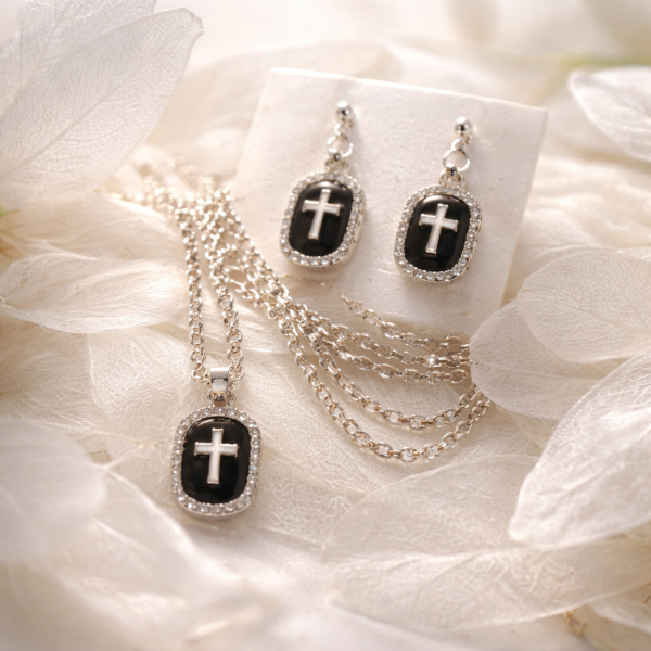 Sunday Blessings - Silver Black