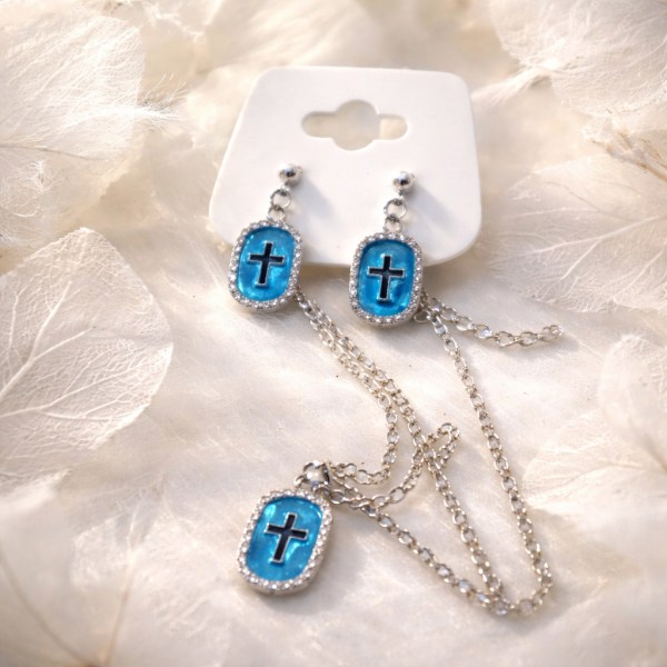 Sunday Blessings - Silver Blue