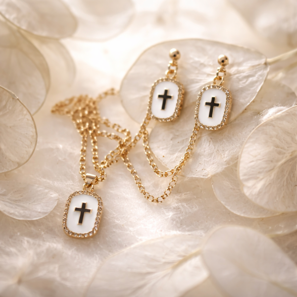 Sunday Blessings - Gold White