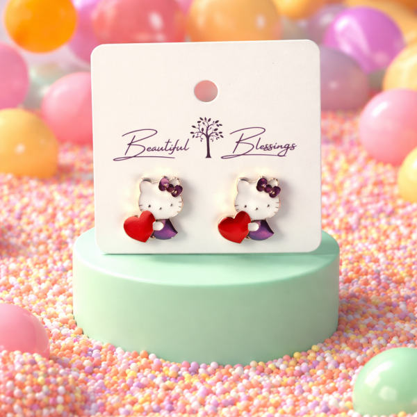 Hello Kitty Hearts - Purple