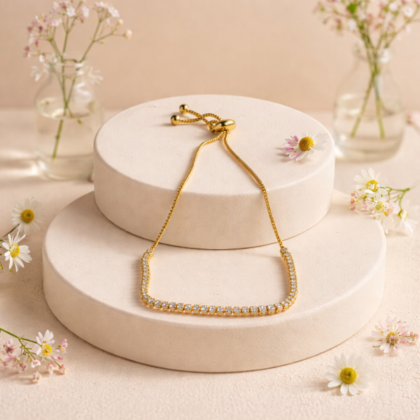 Faster Gold - Rhinestone